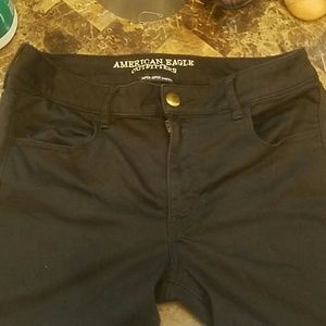 American Eagle black jeans, Super  skinny